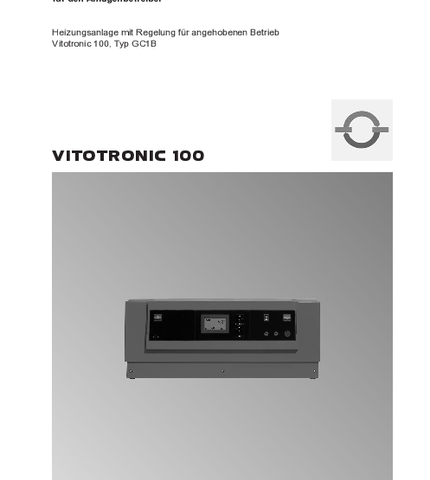 Die Datei Viessmann-Vitotronic-100GC1B.pdf herunterladen